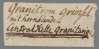L 01251
<br/>
Label met opschrift
<br/>
<em>Escher von der Linth, Johannes Conrad (1767-1823)</em>